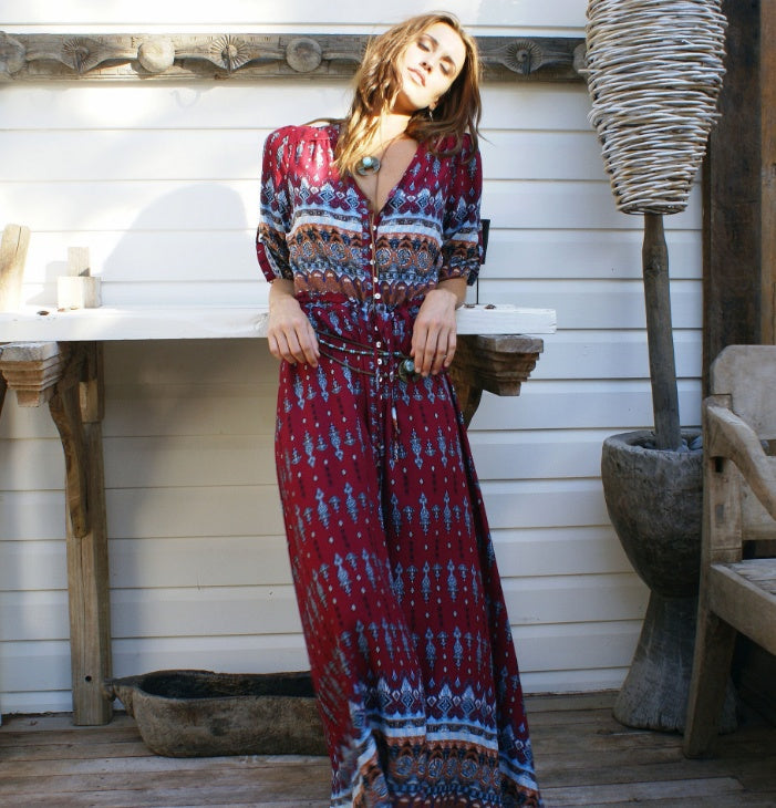 Robe Maxi Bohème Chic