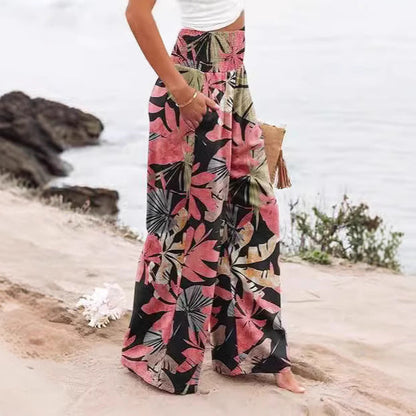 Pantalon Large Imprimé