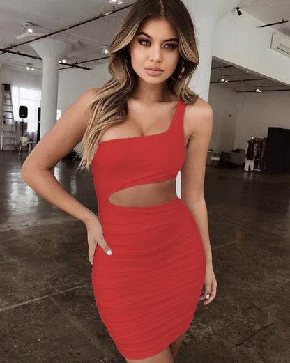 Robe Sexy Froncée