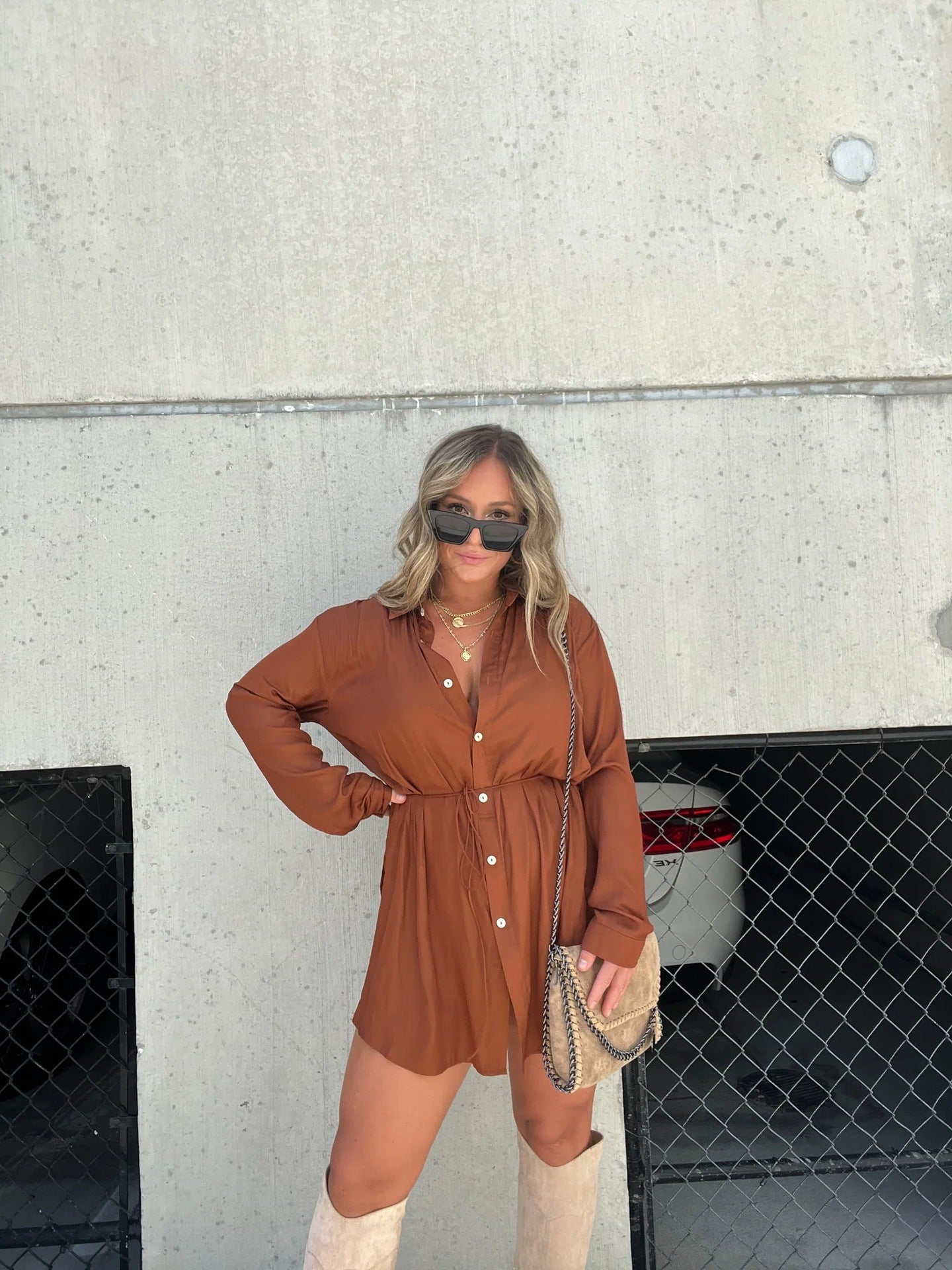 Robe Chemise Jumpsuit