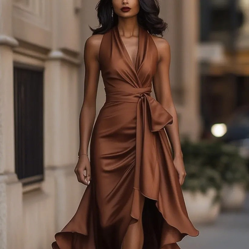 Robe Élite Volantée