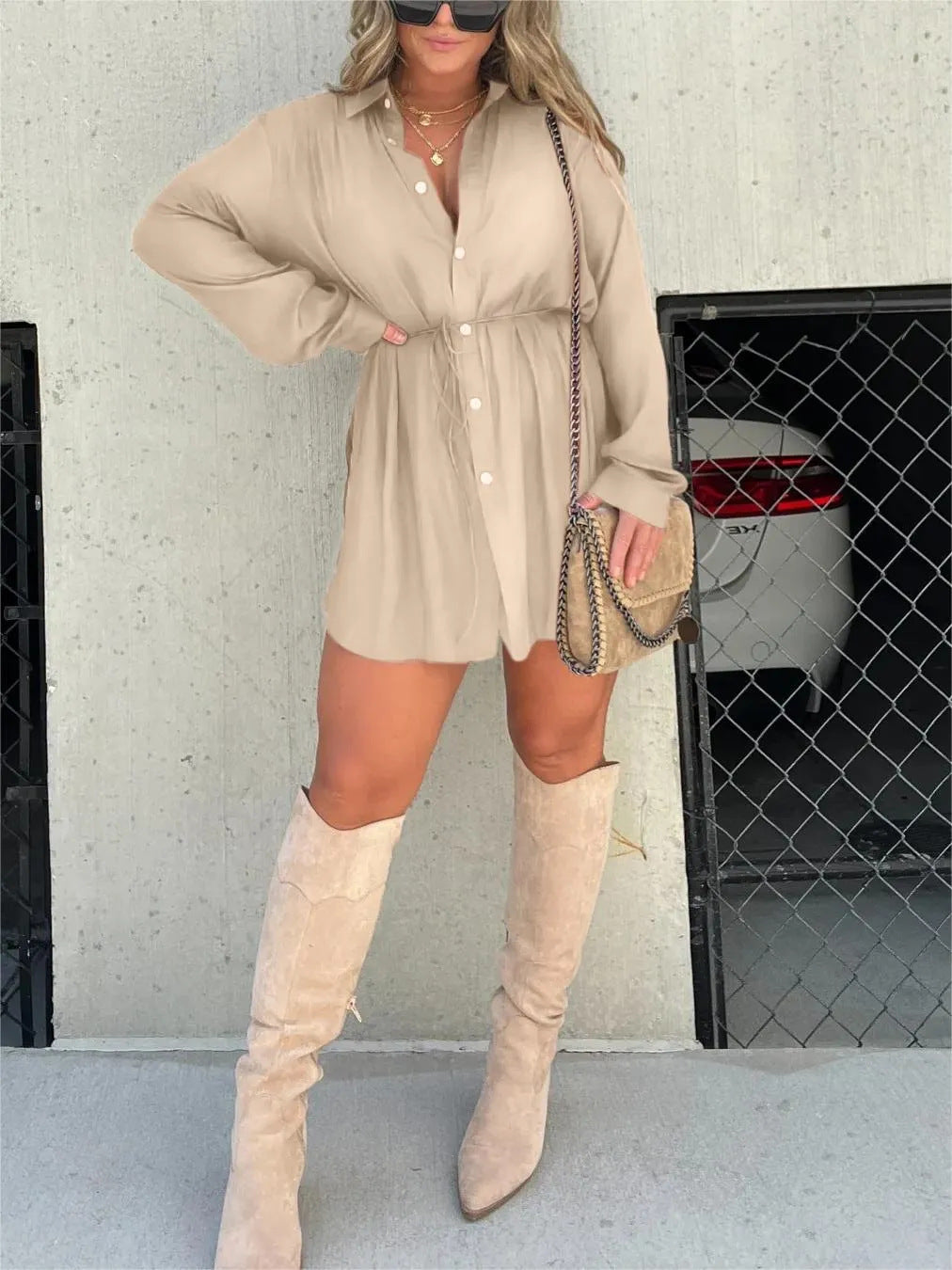 Robe Chemise Jumpsuit