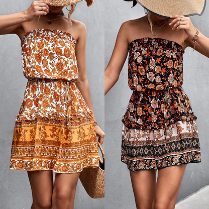 Robe "Bohème Solaire"