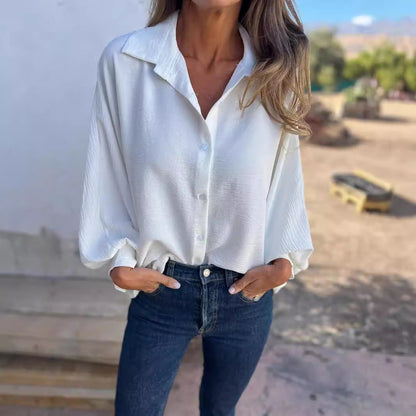 Chemise "Aura" Satinée