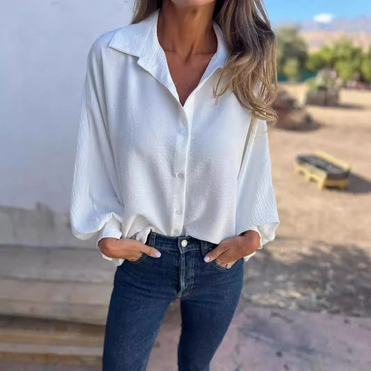 Chemise "Aura" Satinée