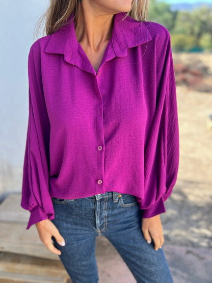 Chemise "Aura" Satinée