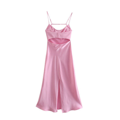 Robe Satinée Élégante
