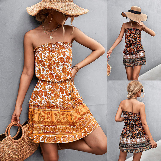 Robe "Bohème Solaire"