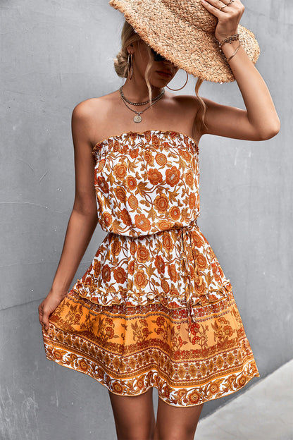 Robe "Bohème Solaire"