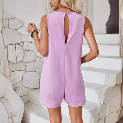 Combishort Coton Décontracté