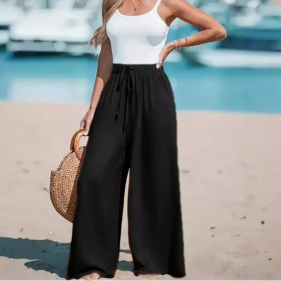 Pantalon Large Femme