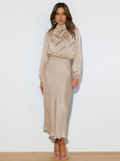 Robe Satinée Élégante