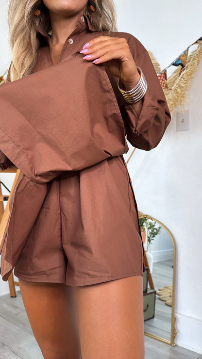 Robe Chemise Jumpsuit