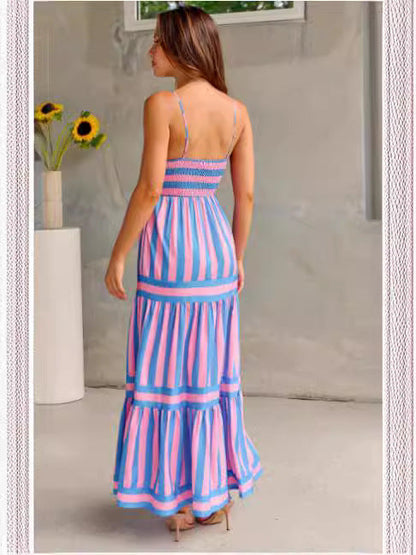 Robe Rayée Élégante