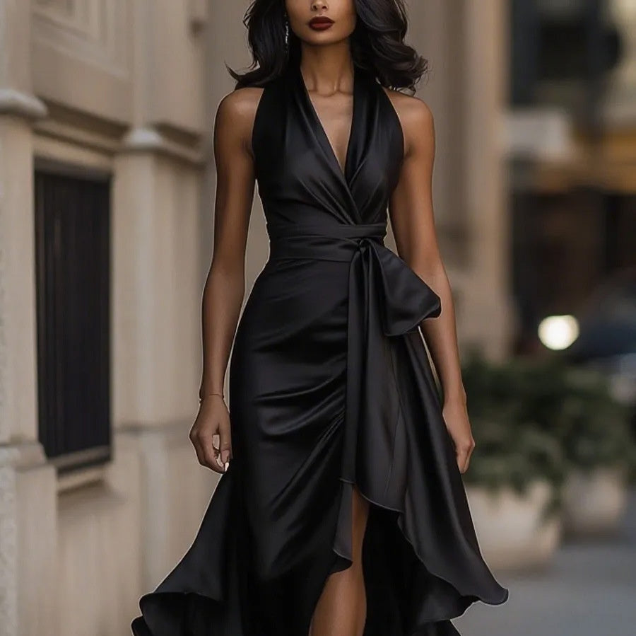 Robe Élite Volantée