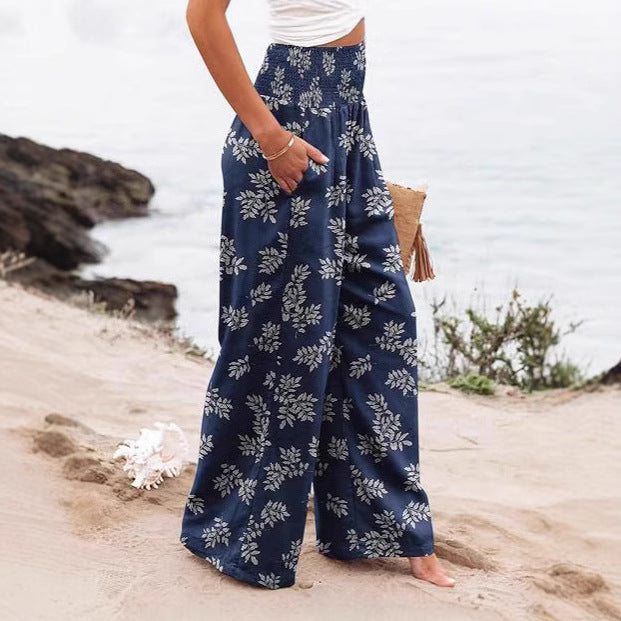 Pantalon Large Imprimé